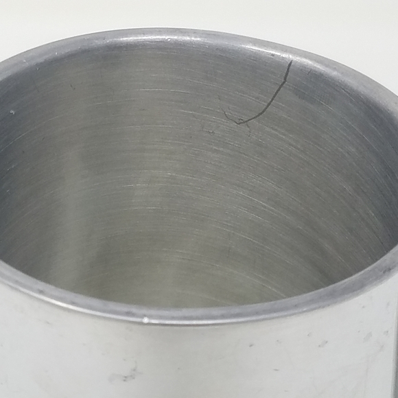 Vintage B.F.S Mug/Cup English Pewter See Through Bottom Tankard Made In England - Picture 3 of 12